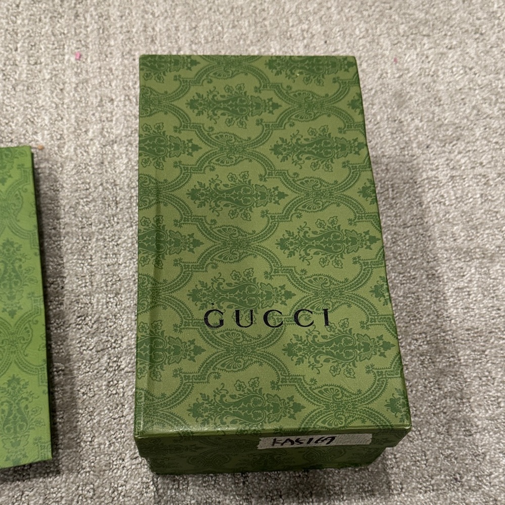 Gucci Green Patterned Storage Box